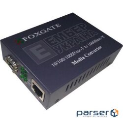 Media converter FOXGATE EC-SFP1000-FE/GE