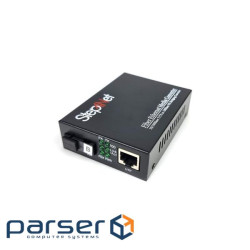 Медіаконвертер 10/100Base-TX to 100Base-FX, SM, 1310nm, SC/PC, 20км Ste (MC-R-0,1-1SM-1310nm-20-LFP)