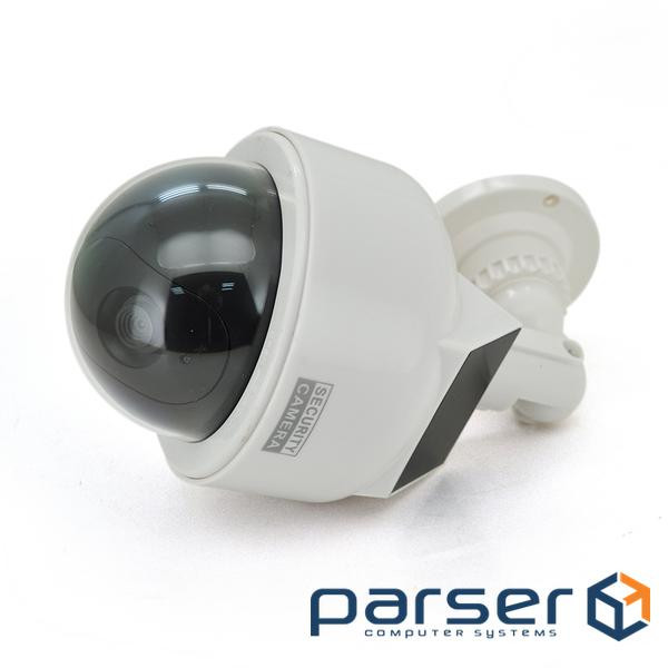 Муляж зовнішньої камери купольний з сонячною панеллю і червоним світлодіодом 2100S Q30 (YT-2100S) 2100S Q30 (YT-2100S)