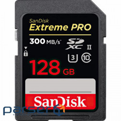 Memory card SanDisk 128GB SDXC class 10 UHS-II U3 V90 Extreme Pro (SDSDXDK-128G-GN4IN)