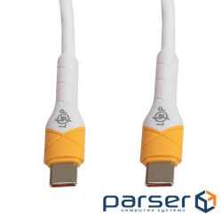 Кабель (шнур) LogicPower Type-C to Type-C 5A 65W зі швидкою зарядкою (QC) 1м C651MC2 (30331)