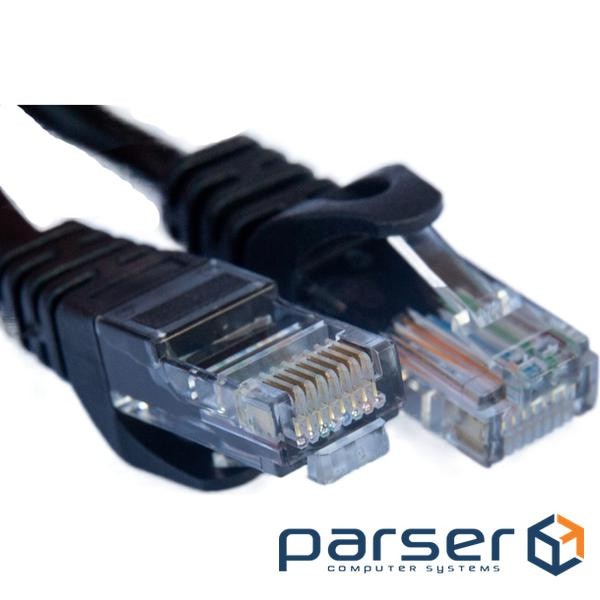 Патч-корд 1.5м UTP cat.5e, CCA, black GEAR (GPC-UTPCCARJ45-1.5B)