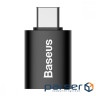 Адаптер OTG BASEUS Ingenuity Series Mini OTG Adaptor Type-C to USB-A 3.1 Black (ZJJQ000001)