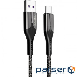 Кабель CHOETECH AC0013 USB-A to Type-C 25W Cable 1.2м Black