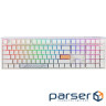 Клавіатура Ducky One 3 Cherry MX Blue RGB UA USB White (DKON2108ST-CUAPXPWWWSC1)