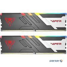 Memory module PATRIOT Viper Venom RGB DDR5 5600MHz 64GB Kit 2x32GB (PVVR564G560C40K)