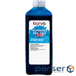 Чорнило Barva Canon PFI-120/710 1л C pigmented (C120-900)