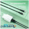 Дата кабель USB 2.0 AM to Micro 5P 1.0m 3A textured PVC black ColorWay (CW-CBUM094-BK)
