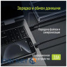 Дата кабель USB 2.0 AM to Micro 5P 1.0m 3A textured PVC black ColorWay (CW-CBUM094-BK)