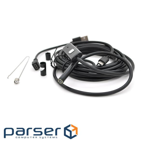 3 in 1 MicroUSB / PC HD ендоскоп, м&apos,який провід, 3,5м (YT-En-3.5HW) (YT-En-3.5HW)