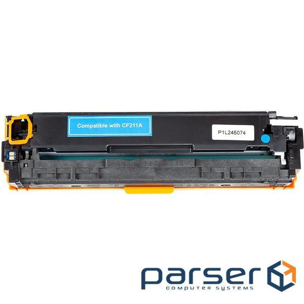 Картридж PowerPlant HP LJ Pro 200, Canon i-Sensys MF8230 CY (PP-CF211ACY)
