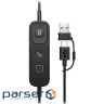 Гарнітура HP Poly Mission 415 Monaural USB-C/A (C01A9AA)