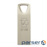 Флеш-накопичувач USB 32GB T&G 117 Metal Series Silver (TG117SL-32G) (TG117SL-32G3)