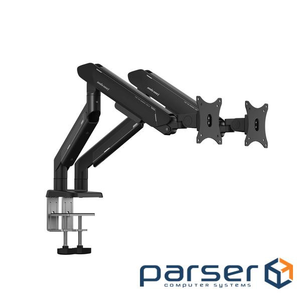 Настільне кріплення для двох моніторів Anda Seat Stealth PRO II Duo 17-42 Black (AD-W-A9-2S-BB)
