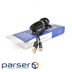 Магнітний кабель PiPo USB 2.0-Lighting 1.0м Black (18167)