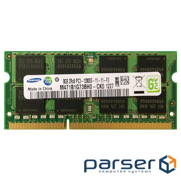Модуль пам'яті SAMSUNG SO-DIMM DDR3 1600MHz 8GB (M471B1G73BH0-CK0)