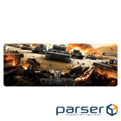 Коврик 300*700 тканинний World of Tanks-31, товщина 2 мм , OEM (WTPCT31)