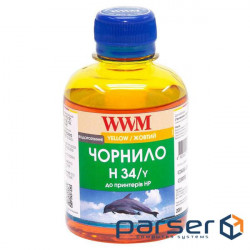 Чорнило WWM HP № 22/134/136 (8766/9361) yellow (H34/Y)