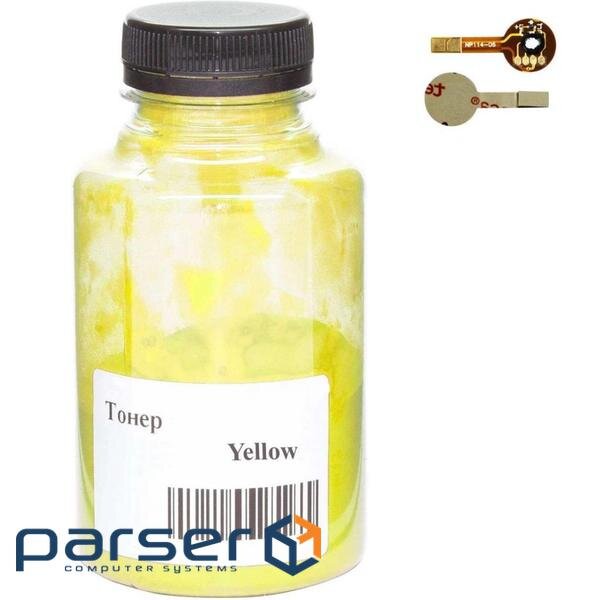 Тонер Canon iR C1225iF / 1225, 210г Yellow + девелопер , +chip AHK (3203841)