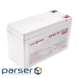 Акумуляторна батарея LOGICPOWER LP-GL 12 - 7.5 AH (12В, 7.5Ач) (2334)