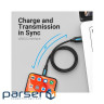 Дата кабель USB 3.0 AM to USB-C 1.5m black Vention (COZBG)