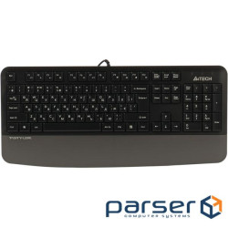 Клавіатура дротова A4Tech Fstyler FK20, USB, колір темно-сірий (FK20 (Grey))