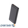 Батарея універсальна ColorWay 10 000 mAh Slim (USB QC3.0 + USB-C Power Delivery (CW-PB100LPG3BK-PD