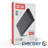 Батарея універсальна ColorWay 10 000 mAh Slim (USB QC3.0 + USB-C Power Delivery (CW-PB100LPG3BK-PD