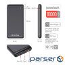 Батарея універсальна ColorWay 10 000 mAh Slim (USB QC3.0 + USB-C Power Delivery (CW-PB100LPG3BK-PD