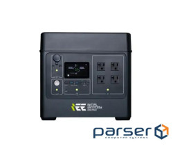 Портативна зарядна станція Singo3000, 3200W / 5018Wh LiFePO₄, MPPT 1800W max, 2xDC5 (IEET Singo3000)