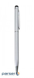 Стилус - ручка для ємнісних екранів, сріблястий (S0533) (S0533)