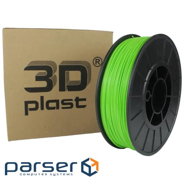 Пластик для 3D-принтера 3Dplast PETG 1.75мм, 0.85кг , green grass (3DPTG17508HRB)