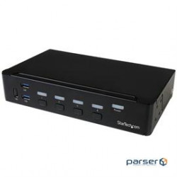 StarTech Network SV431HDU3A2 4-Port HDMI KVM Switch USB 3.0 1080p Retail