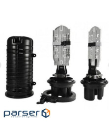 Муфта оптична Crosver FOSC-TA400 / 24-1-24 тупикового типу, герметична, 5 вводів, 4 касети, (057100) , (057100)