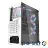 Корпус для комп"ютера DARK FLASH DK352 PLUS ATX без блока живлення, білий (DK352 PLUS WHITE)