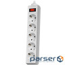 Мережевий фільтр DEFENDER ES 5 White, 5 розеток, 5м (994830)