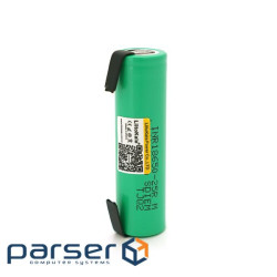 Акумулятор 18650 Li-Ion LiitoKala Lii-25R-N(Nickel), 2500mAh (2450-2650mAh), 3.7V (2.75-4.2V), Green