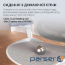 Крісло офісне з підставкою для ніг Sihoo DORO C300L Mesh White with footrest (DORO-C300L-A3-102-JT)