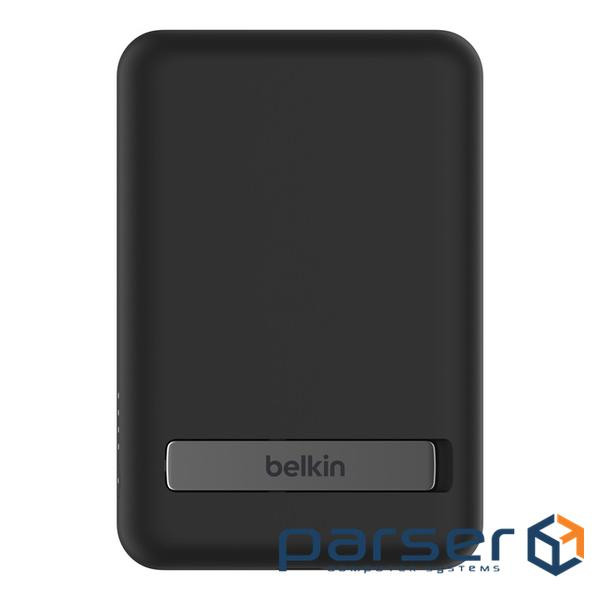 Акумулятор портативний літій-іонний Power Bank Belkin 5000mAh MagSafe Wireless, чорний (BPD004BTBK) (BPD004BTBK)