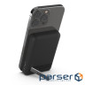 Акумулятор портативний літій-іонний Power Bank Belkin 5000mAh MagSafe Wireless, чорний (BPD004BTBK) (BPD004BTBK)