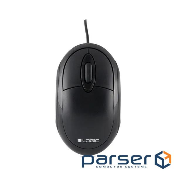 Миша LogicConcept LM-11, 3 кн., 1000dpi, чорна (M-LC-LM11) (M-LC-LM11)