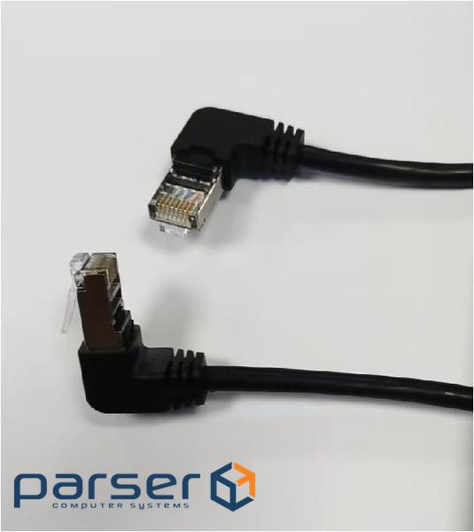 Патч-корд литий UTP, RJ45(кутовий / кутовий), неекранований, UTP5e 0.65m,patch D (PCM-CU-5E / 0.65B)