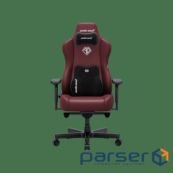 Крісло ігрове Anda Seat Kaiser 3E PVC XL Maroon (AD23YC-XL-09-A-PV/C-A01)