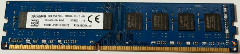 Пам"ять Kingston 8 GB DDR3L 1600 MHz (9995403-164.A00G)