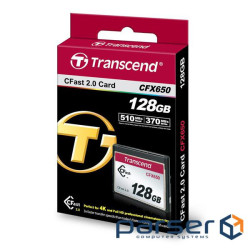 Карта памяти Transcend CFast 128GB X650 (TS128GCFX650)