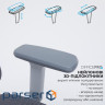 Офісне крісло OfficePro Skyline OC750-G-DG-DG