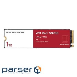 Твердотільний накопичувач SSD WD M.2 NVMe PCIe 3.0 4x 1TB SN700 Red 2280 (WDS100T1R0C) SSD WD M.2 NVMe PCIe 3.0 4x 1TB SN700 Red 2280 (WDS100T1R0C)