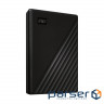 Портативний жорсткий диск WD My Passport 2TB USB3.2 Black (WDBYVG0020BBK-WESN)