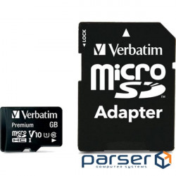 Карта пам'яті Verbatim 128GB microSDHC class 10 UHS-I (MDAVR-96/G) (44085)