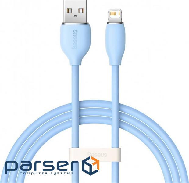 Кабель BASEUS Jelly Liquid Silica Gel Fast Charging Data Cable USB to iPhone 2.4A 1.2м (CAGD000003)